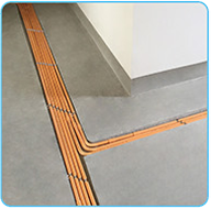 地面開槽暗排強電線管